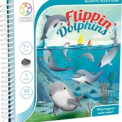 SmartGames - Flippin' Dolphins - Magnetische Breinbreker - 48 Onderwateravonturen